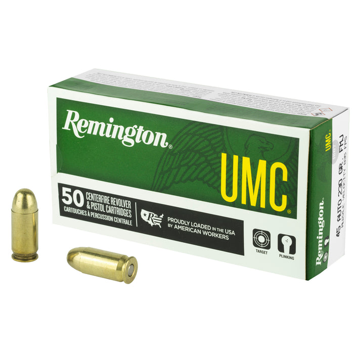 Rem Umc 45acp 230gr Fmj 50-500