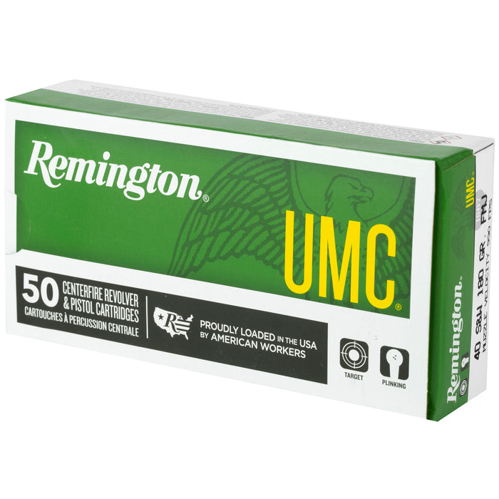 Rem Umc 40sw 180gr Fmj 50-500