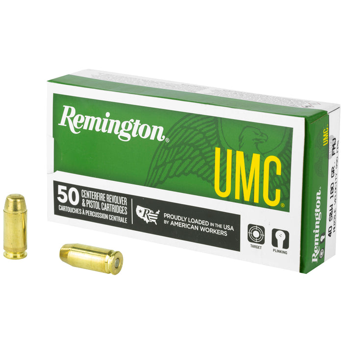 Rem Umc 40sw 180gr Fmj 50-500