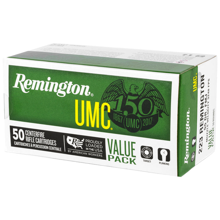 Rem Umc 223rem 55gr Fmj 50-400