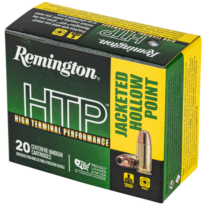 Rem Htp 9mm +p 115gr Jhp 20-500
