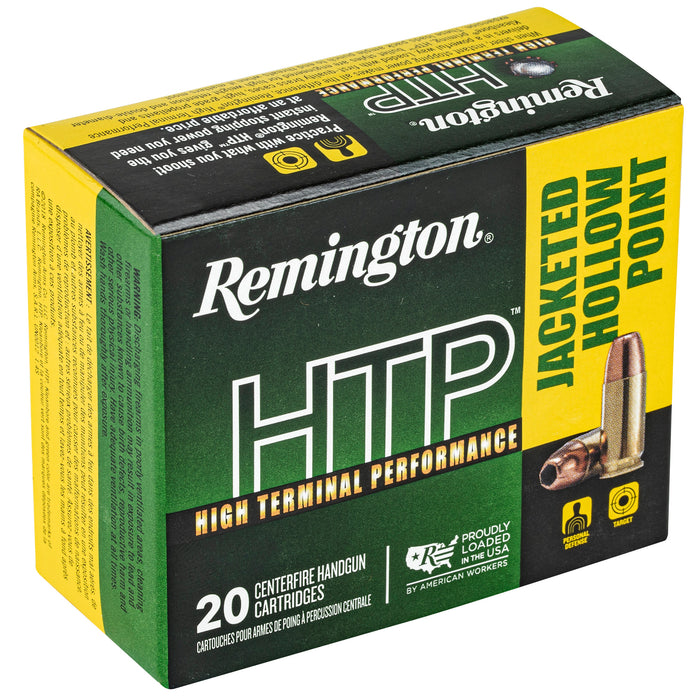 Rem Htp 9mm +p 115gr Jhp 20-500