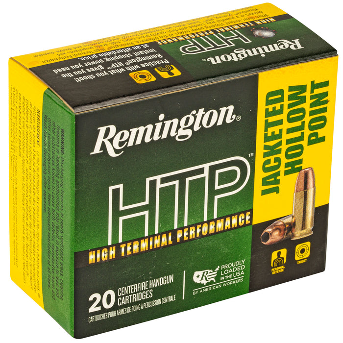 Rem Htp 9mm 147gr Jhp 20-500