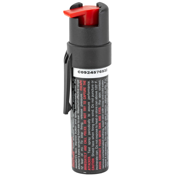 Sabre Compact Pepper Gel W-clip Blk