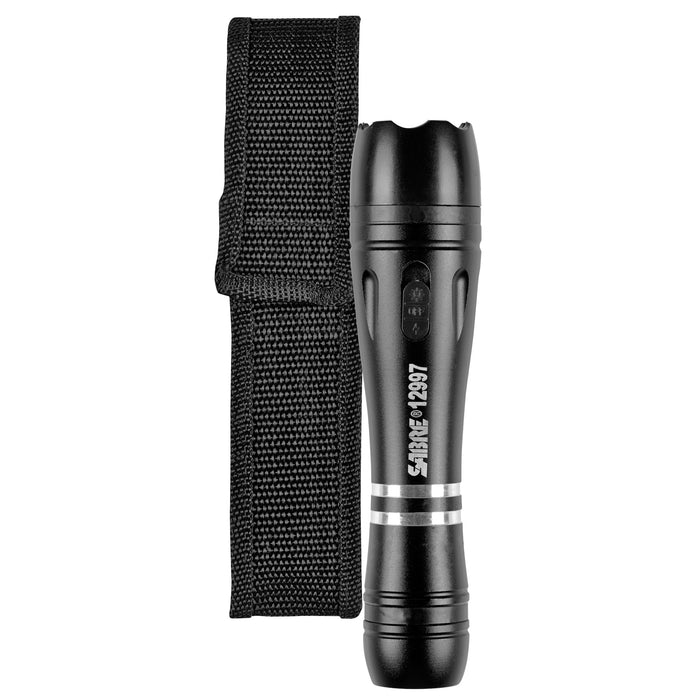 Sabre Stun Gun W Flashlight- Hlstr