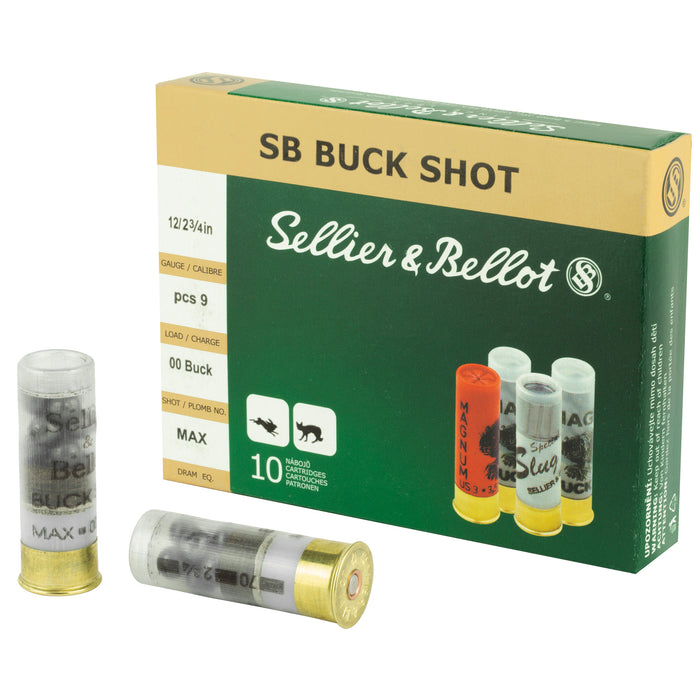 S&b 12ga 2.75 1.12oz 00 9pel 10-250
