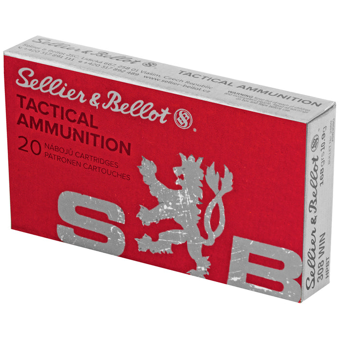 S&b 308 Win 168 Gr Hpbt 20-500