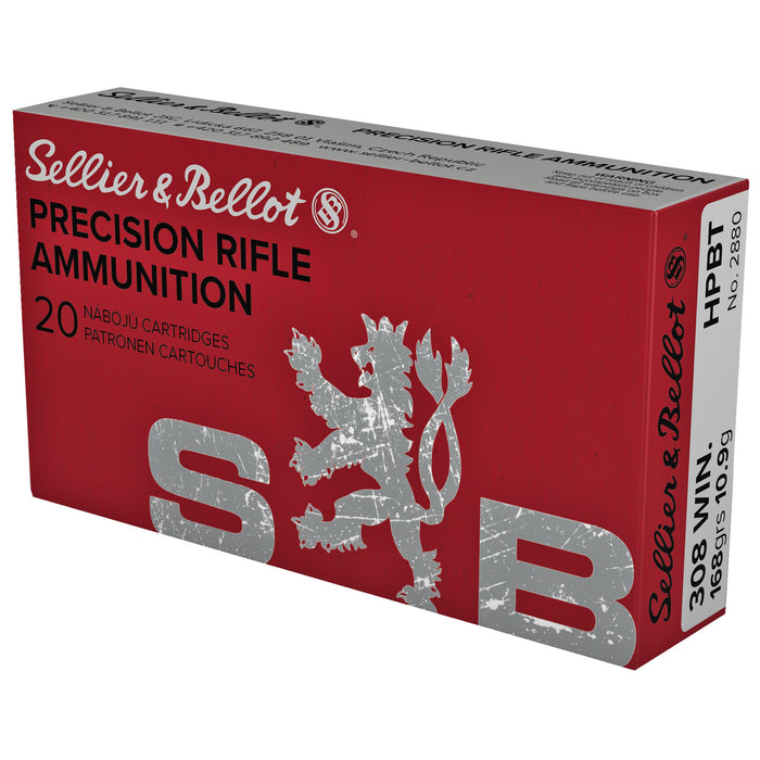 S&b 308 Win 168 Gr Hpbt 20-500
