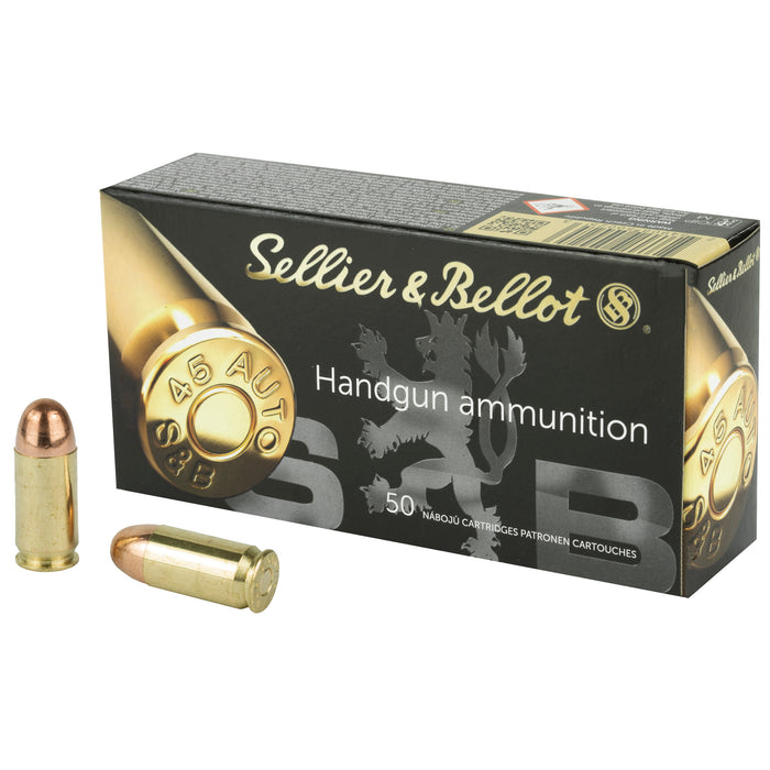 S&b 45acp 230gr Fmj 50-1000