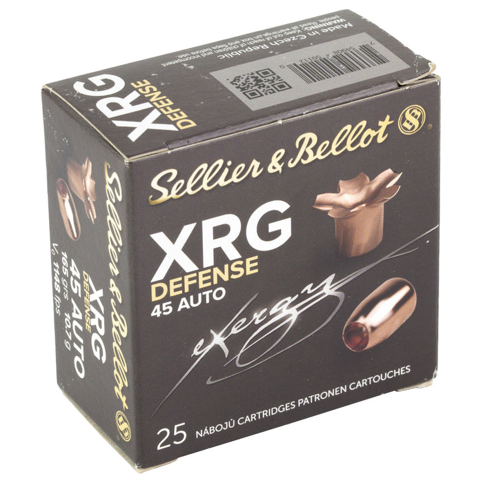 S&b 45acp 165gr Xrg 25-1000