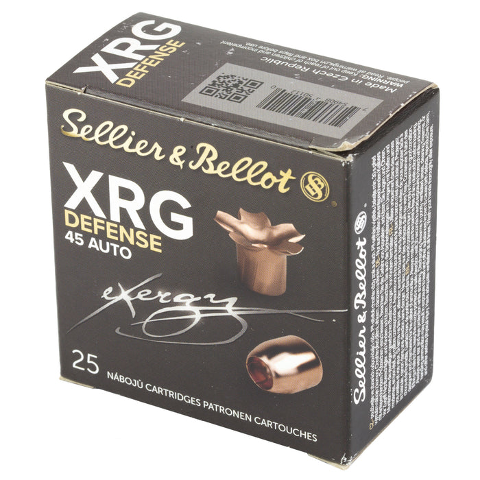 S&b 45acp 165gr Xrg 25-1000