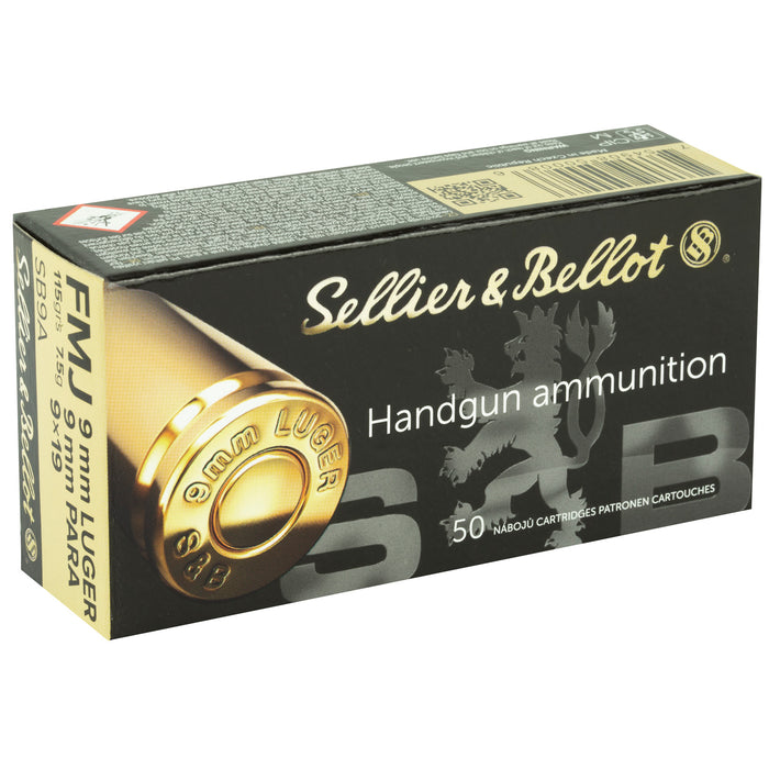 S&b 9mm 115gr Fmj 50-1000