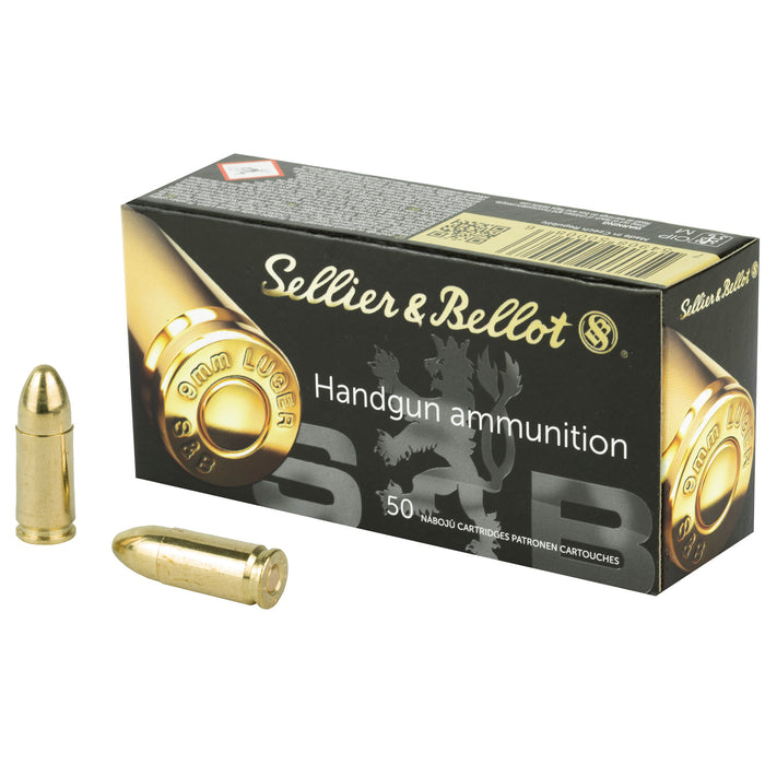 S&b 9mm 115gr Fmj 50-1000