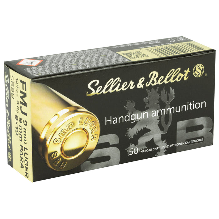 S&b 9mm 124gr Fmj 50-1000