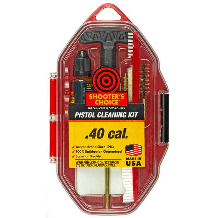 Shooters Choice 40cal Pistol Cln Kit