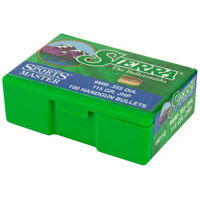 Sierra Sports Master 9mm 115gr Jhp