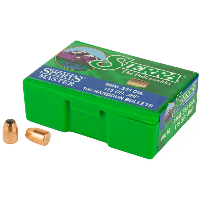 Sierra Sports Master 9mm 115gr Jhp
