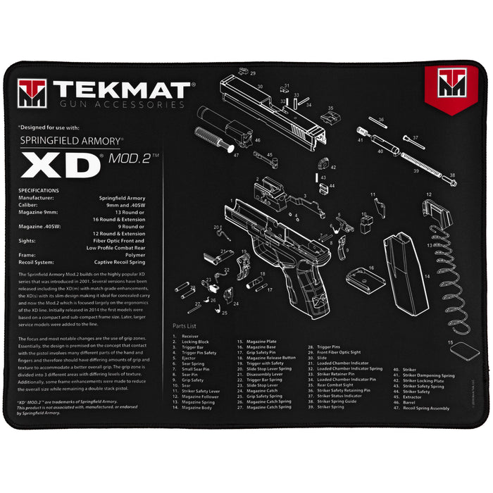 Tekmat Ultra Pstl Mat Xd Mod 2