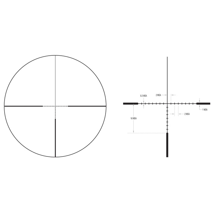 Trijicon Ascent 3-12x40 Bdc Target