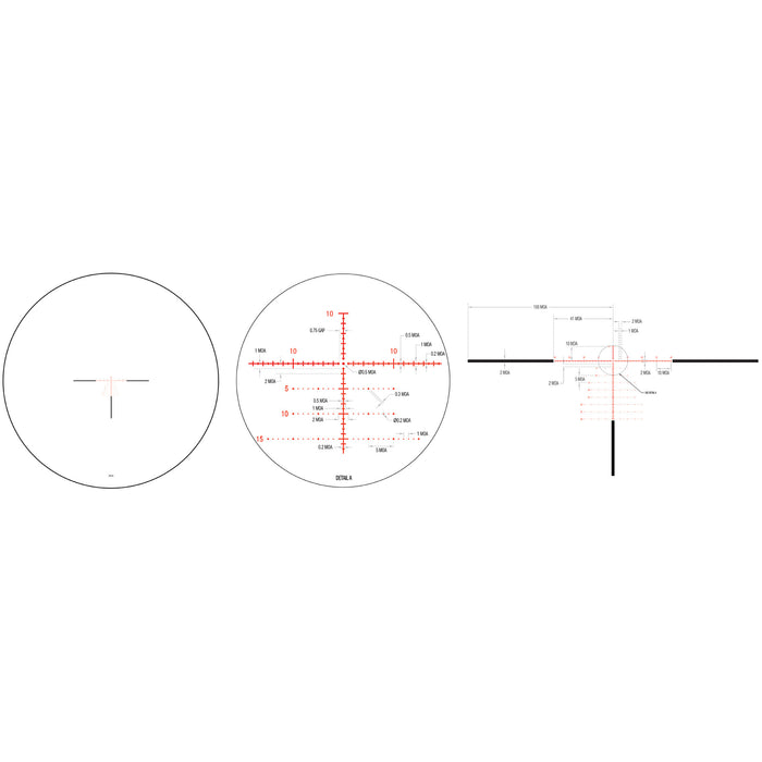 Trijicon Credo 2-10x36 Ffp Moa Red