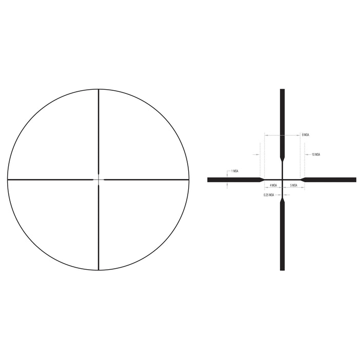 Trijicon Huron 3-9x40 Std Dplx