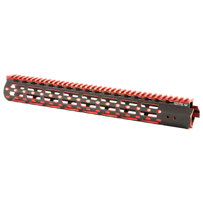 Utg Pro M-lok 15"sslm 2tn Rl Blk-rd