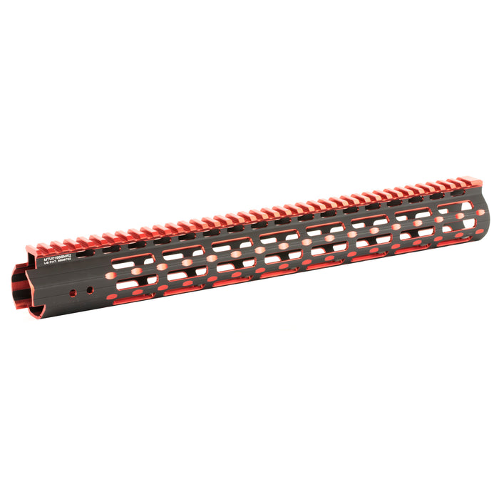 Utg Pro M-lok 15"sslm 2tn Rl Blk-rd