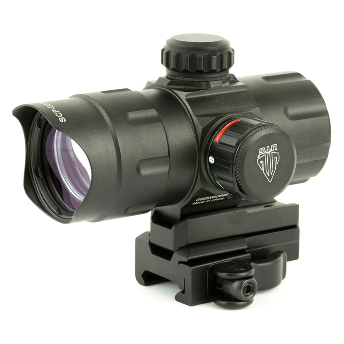 Utg 4.2" Ita T-dot W-qd Mount Rd-grn