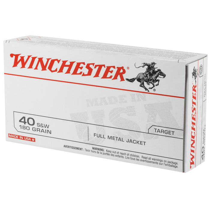 Win Usa 40sw 180gr Fmj 50-500