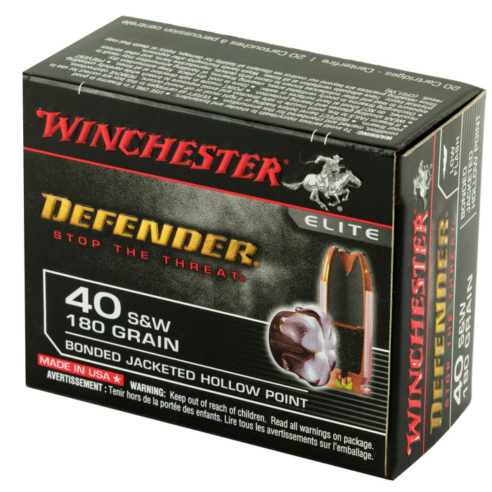 Win Defender 40sw 180gr Jhp 20-200