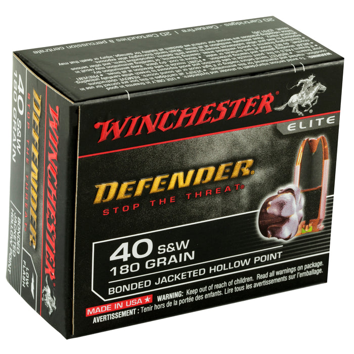 Win Defender 40sw 180gr Jhp 20-200