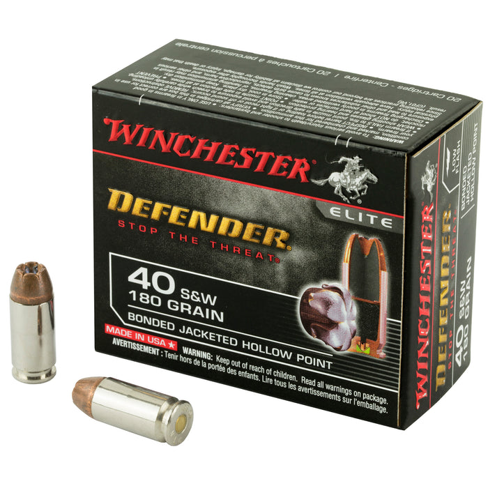 Win Defender 40sw 180gr Jhp 20-200