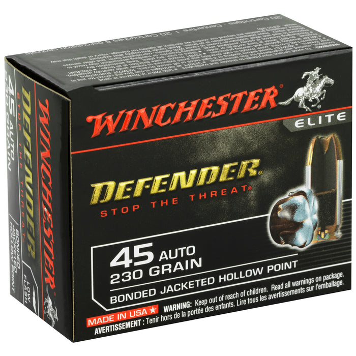 Win Defender 45acp 230gr Jhp 20-200