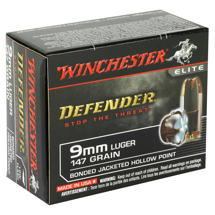 Win Defender 9mm 147gr Jhp 20-200