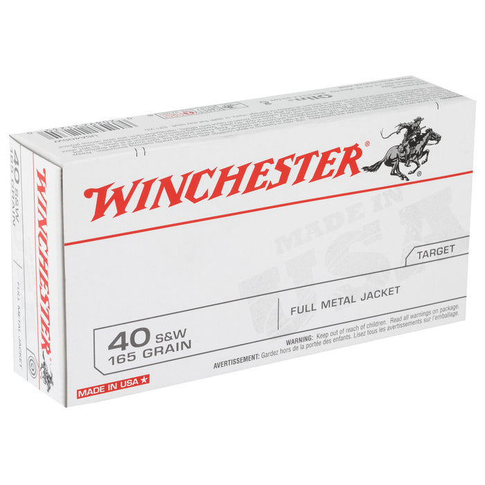 Win Usa 40sw 165gr Fmj 50-500