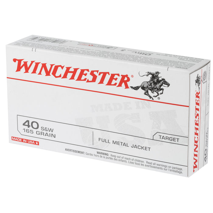 Win Usa 40sw 165gr Fmj 50-500