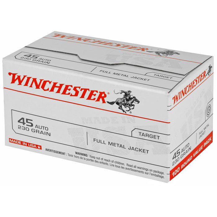 Win Usa 45acp 230gr Fmj 100-500