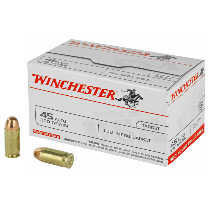 Win Usa 45acp 230gr Fmj 100-500