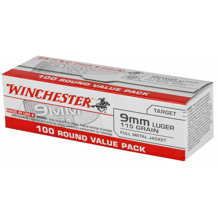 Win Usa 9mm 115gr Fmj 100-1000